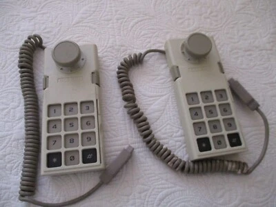 2 ColecoVision and Adam Original Controllers - White - TESTED & WORKING - Image 1 of 4