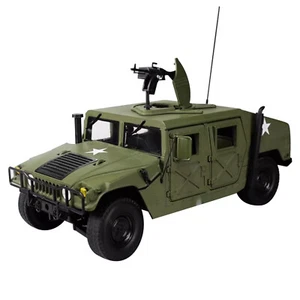 24cm Diecast Alloy 1/18 For Hummer Hmmwv Battlefield Vehicle Simulation Model - Picture 1 of 17