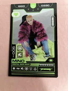 MINO WINNER TO INFINITY SOLO ALBUM FOTOKARTE GROSSE SAMMELKARTE - Bild 1 von 2