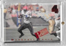 1994 Classic 4 Sport - MARSHALL FAULK - Printer's Proof Rookie - RAMS /1000