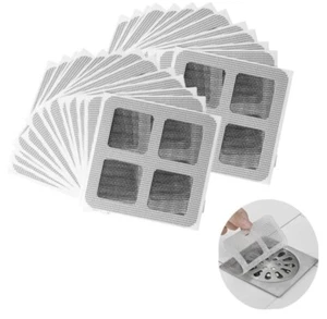 Disposable Hair Drain Stickers,  Drain Cover Hair Catcher for Bathroom - Picture 1 of 7