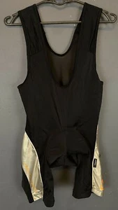 MEN'S NALINI ITALY ITALIA CYCLING BIKE BIB VELO BIBS BODY SHORTS PADDED SIZE S 2 - Picture 1 of 8