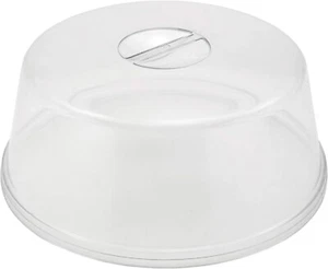 Plastic Cake Storage Box Round Cake Carrier Container Clear Lockable Lid Cover - Picture 1 of 2