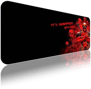 80 x 30 cm tapis de souris de jeu extra large Deadpool tapis antidérapant pour ordinateur portable bureau - Photo 1/9