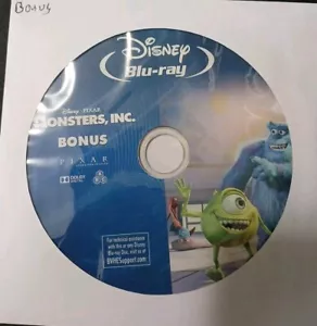 Monsters, Inc. Blu-Ray *NUR BONUS DISC* Nicht der eigentliche Film Disney Pixar🔵 - Bild 1 von 3