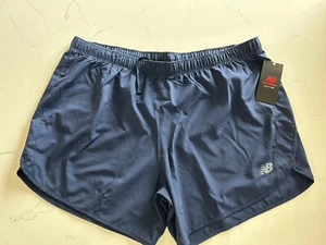NWT New Balance Shorts Size XL NAVY - Picture 1 of 4