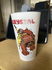 1975 marvel comics 711 plastic cup featuring Crystal - Picture 1 of 6