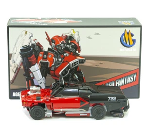 MetaGate Triple Changer Warrior G-05 G05 Shatter Red Fantasy Movie Action Figure - Picture 1 of 11