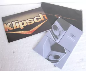 KLIPSCH RPW-10 Subwoofer Owner's Manual Originale - Bild 1 von 5