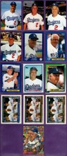 Tommy Lasorda Los Angeles Dodgers Oddball & Parallel Insert Singles: U Pick