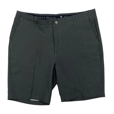 Pebble Beach Golf Shorts Mens Sz 38 Stretch Performance Black - Image 1 of 4