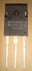 Siliconix SMW70N06-14 N-ch Enhancement Mode MOSFET/NOS/70A, 60V/TO-247 pkg - Picture 1 of 3