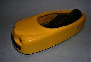 Timely Turnabout Car Yellow - No Canopy or Winding Key 