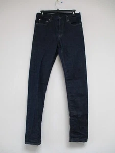 Uniqlo Kaihara Jeans Herren 30 Blau Selvedge Denim Slim Straight Mid Rise 30x34 - Bild 1 von 12