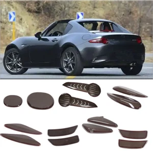Para Mazda MX-5 2016-2024 Cubierta de luz de coche Cubierta ahumada Accesorios - Imagen 1 de 66