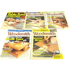 Woodsmith Magazine Book 5 Issues Collectors Edition from 2010 4 from 2012 2014 - Picture 1 of 9