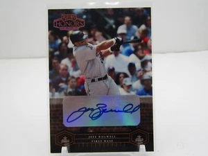 JEFF BAGWELL 2004 PLAYOFF HONORS BRONZE AUTOGRAPH AUTO! #10/25! HOUSTON ASTROS! - Picture 1 of 2