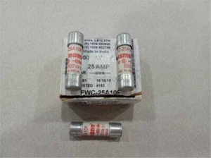 FWC-25A10F Bussmann Fuse 25A Fwc 10*38MM 600VAC/400VDC ~ - Foto 1 di 2