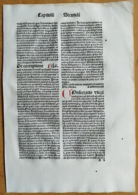 Декоративный Неуязвимый Лист Антоний Флорентин Сумма Шпайер Драх (B) - 1488 - Изображение 1 из 2