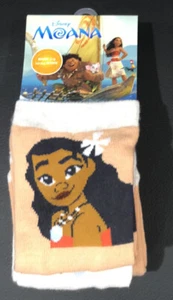BNWT 3 PACK Kids Disney Moana Socks - Size 2 - 4 (12 - 24 Months) Brand Nee - Picture 1 of 6