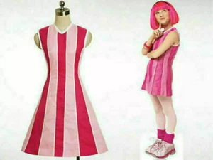 Lazytown Stephanie Meanswell Cosplay Disfraz Falda Vestido Hecho a Medida / D2 - Imagen 1 de 10