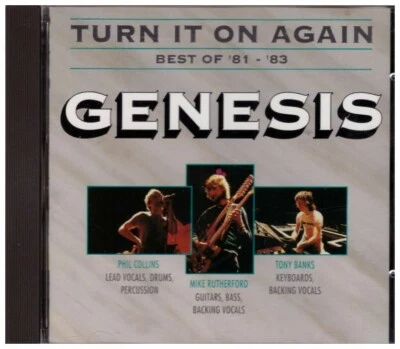 Genesis - Turn It On Again - Best Of '81-'83 - CD- Mama, Abacab, Illegal Alien  - Bild 1 von 3