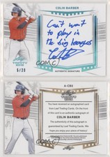 2019 Leaf Trinity Auto Inscriptions Blue /20 Colin Barber #A-CB2 Auto
