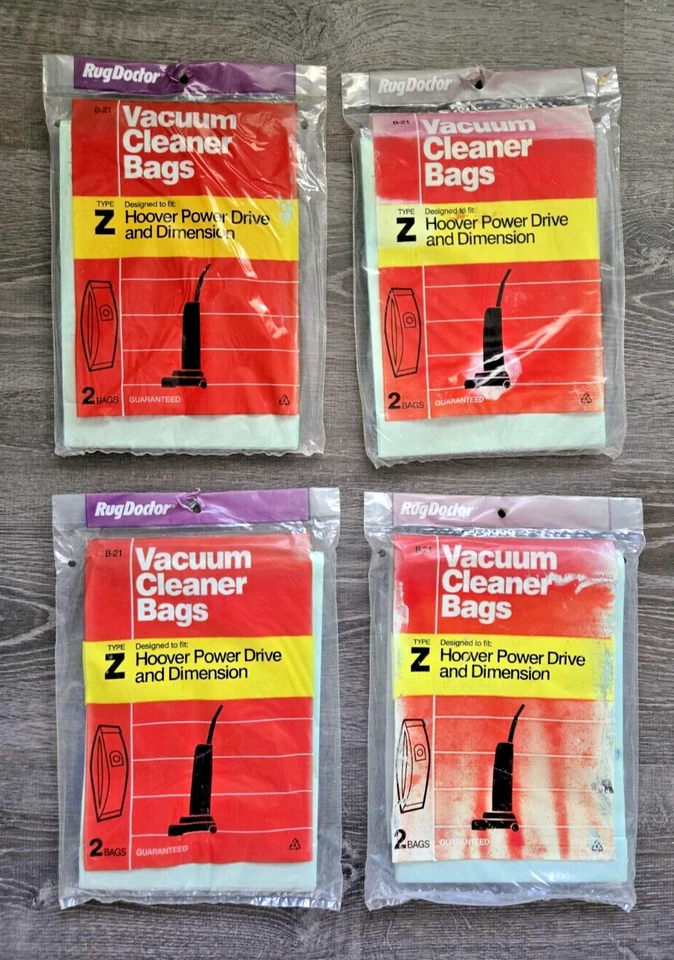 Lot of 8 Rug Doctor B-21 Vacuum Cleaner Bags Type Z Hoover - Image 1 of 3