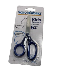 school works kids scissors ages 5+ 5 inches - Picture 1 of 2