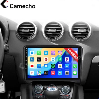 1+32G Für Audi TT MK2 2006-2014 Android 13 Autoradio GPS Navi WIFI Bluetooth RDS - Bild 1 von 4