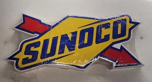 Genuine Dealer SUNOCO vinyl cut sticker decal 18" (full color) Single Sticker - Picture 1 of 1