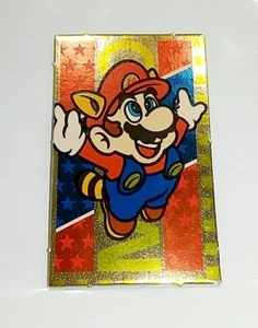 (Spielgegenstand) Menko, Famicom, Super Mario Bros 3, Tail Mario, NM, Amada, Karte. - Bild 1 von 4