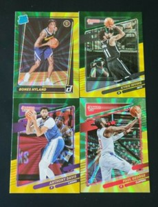 2021-22 Donruss Basketball HOLO GREEN/YELLOW LASERS You Pick the Card