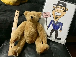 Peluche ORSO ORIGINALE DI BETTY WILLIAMS BRACCIA E GAMBE MOBILI E TESTA LOOK CARINO - Foto 1 di 6