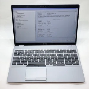 Dell Latitude 5511 Laptop Intel Core i5 10400H 2.60GHZ 15.6" FHD 16GB RAM NO HDD - Picture 1 of 12
