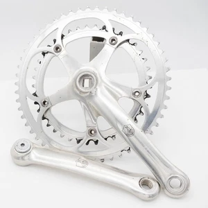 CAMPAGNOLO CHORUS CRANKSET 8 speed 170 VINTAGE ROAD BIKE 80s 53 41 SQUARE - Picture 1 of 7