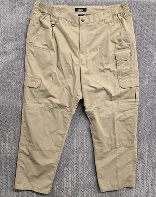 5.11 Tactical Taclite Pro Cargo Pants Mens Size 39*x32 RipStop 74273 Khaki Tan - Image 1 of 4