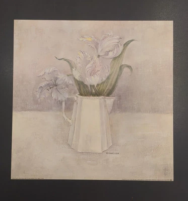 Poster Kunstdruck Victoria Gerken Tulip Table Blumen Poster 30x30 cm, Beshr. Les - Bild 1 von 4