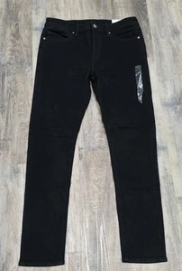 Pantalones de mezclilla negros ajustados deportivos American Eagle AE AirFlex+ 32X32 nuevos con etiquetas - Imagen 1 de 7