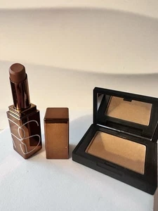 NARS Laguna Afterglow Lip Balm + Bronzing Powder Mini Set ~ New In Box - Picture 1 of 5