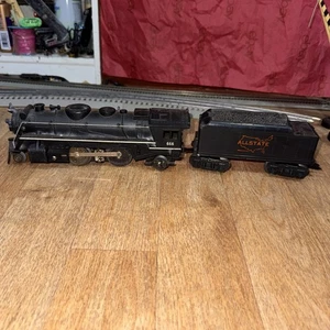 Marx 666 2-4-2 steam locomotive with the Allstate tender O Gauge 1950s - Picture 1 of 14