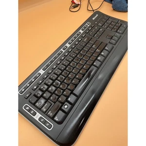 Microsoft Wired USB Digital Media Keyboard 3000 Model 1343 Black - Picture 1 of 6