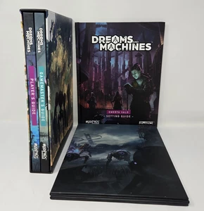 Dreams and Machines RPG GM Screen/ Collector Slipcase GM Player Guides/ Setting - Picture 1 of 21