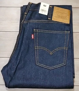 LEVI's 517 Premium Big E Bootcut rígido hazlo tuyo 32x 34 Denim lavado oscuro - Imagen 1 de 10