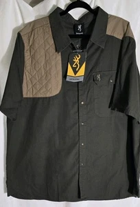 Browning Mens Button Up All Cotton Hunting Shooting Apparel Shirt 3XL - Picture 1 of 9