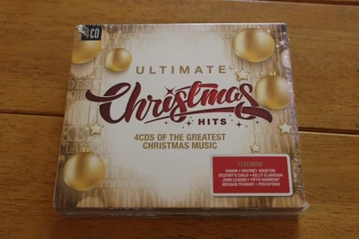 Ultimate Christmas Hits 4CD Box Set 2017 Holiday Music Pop Classics New Sealed - Imagem 1 de 2