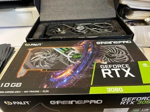 PALIT NVIDIA GeForce RTX 3080 GamingPro 10GB Graphics Card - Picture 1 of 1