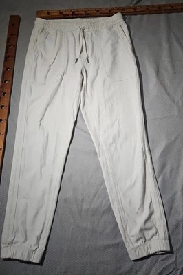 ATHLETA Pants Womens Small Magnolia White Farallon Jogger Drawstring Casual Yoga - Image 1 of 4