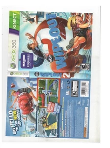 Wipeout 2 Xbox 360 Artwork Only Authentic - Picture 1 of 1