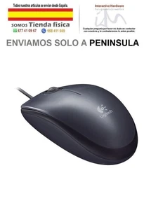 Ratón Logitech M90/ Hasta 1000 DPI/ Gris V2 - Imagen 1 de 1